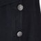 1990s Ungaro Black Wool Coat with Integral Shawl