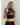 1990s Vintage Ozbek Striped Black & Nude Maxi Dress