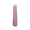 1990s Bespoke Lilac Crystal-Embellished Pleated Dress