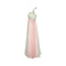 ARCHIVE: 1990s Bespoke Silk Chiffon Beaded Halterneck Dress