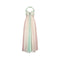 ARCHIVE: 1990s Bespoke Silk Chiffon Beaded Halterneck Dress