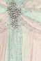 ARCHIVE: 1990s Bespoke Silk Chiffon Beaded Halterneck Dress