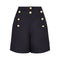 ARCHIVE - 1990s Brevetti Navy Hot Pants & Cropped Jacket Set