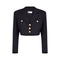 ARCHIVE - 1990s Brevetti Navy Hot Pants & Cropped Jacket Set