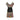 1980s Cotton Floral Camelia Print Striped Dress