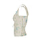 ARCHIVE: Y2K La Perla Cream Silk Floral Bodice and Skirt Set