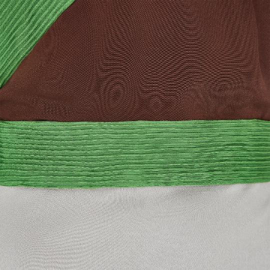 1990s Galanos Couture Madame Gres Inspired Silk Jersey Dress