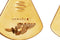 ARCHIVE - 1990s Hermes Gold-Plated Equestrian Fan-Shaped Earrings