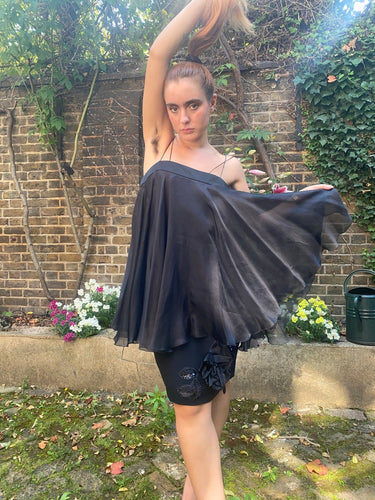 ARCHIVE - 1990s John Galliano for Christian Dior Black Cocktail Dress