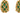 ARCHIVE - 1990s Kenneth Jay Lane Jade and Gold Basket Weave Earrings