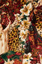 ARCHIVE - 1990s Kenzo Novelty Print Leopard Jacket with Bum Bag