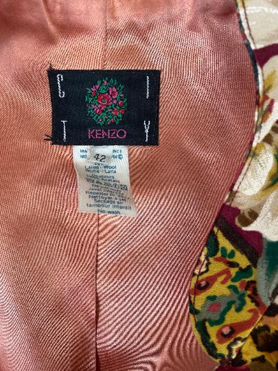 ARCHIVE - 1990s Kenzo Novelty Print Leopard Jacket with Bum Bag