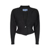 1990s Thierry Mugler Black Dolman Sleeve Jacket