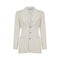 ARCHIVE - 1998 Chanel Cream Wool Blazer Jacket