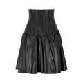2008 Documented Alaia Leather Corset Skirt