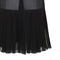 2000s Runway Documented Chanel Black Silk Slip Dress