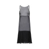 2000s Runway Documented Chanel Black Silk Slip Dress
