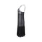 2000s Runway Documented Chanel Black Silk Slip Dress