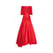 ARCHIVE: 2000s Runway Worn Valentino Red Silk Taffeta Evening Dress