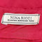 2000's Nina Ricci Deep Pink Silk Pleated dress With Lace Trim