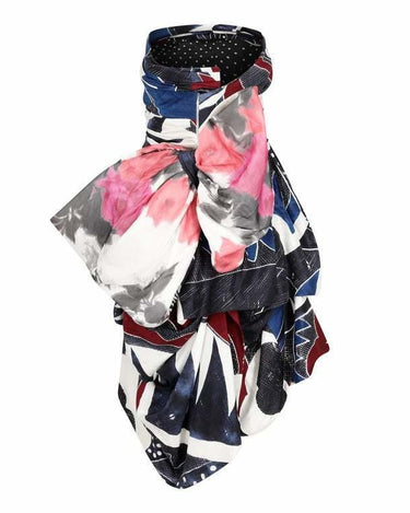 2006 Christian Lacroix Spring Summer Look 25 Abstract Print Bustier Dress