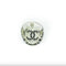 2000s Chanel CC Monochrome Resin Logo Ring
