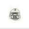 2000s Chanel CC Monochrome Resin Logo Ring
