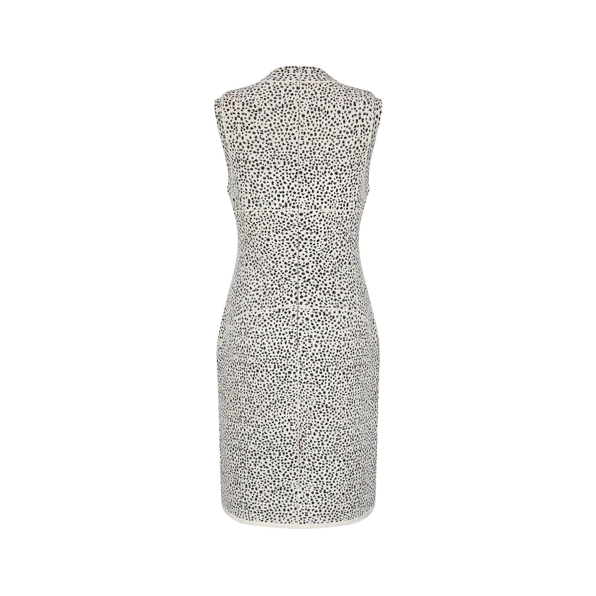 2010s Alaia Snow Leopard Sheath Dress