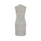 2010s Alaia Snow Leopard Sheath Dress