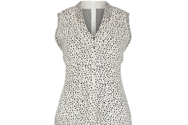 2010s Alaia Snow Leopard Sheath Dress