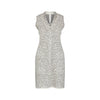2010s Alaia Snow Leopard Sheath Dress
