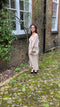 ARCHIVE - 1970s Kay Kipps Art Nouveau Print Boho Dress Suit