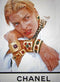 1980s Chanel Purple Gripoix Earrings
