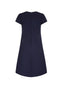 ARCHIVE - 1960s Courreges Haute Couture Navy Wool Mod Dress
