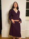 ARCHIVE - 2000s Chanel Purple Boucle Wool Skirt Suit