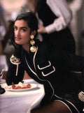 ARCHIVE - Chanel 1984 Season 23 Gold Matelassé Cuff Bracelet by Victoire de Castallane