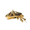 1980s Chanel Gold Beret Brooch With Bow-Brooch-CIRCA VINTAGE LONDON