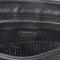 Chanel Calfskin Mesh Hidden Sequin CC Black Tote Bag