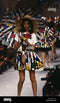 1980s Chanel Inspired Cotton Floral Camelia Print Striped Dress