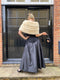 1950s Emba Jasmine Natural White Mink Shawl