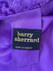 ARCHIVE - 1960s Barry Sherrard Purple Embossed Velvet Cape