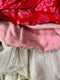 1950s Christian Dior Paris Pink Silk Damask Dress