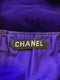 1980s Chanel Haute Couture Purple Tweed Velvet Three-Piece Suit