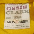 Ossie Clark For Radley 1970s Trouser Set In Canary Yellow-CIRCA VINTAGE LONDON