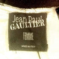 Rare 1990’s Jean Paul Gaultier Black Neoprene Corset Dress-CIRCA VINTAGE LONDON