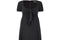 Runway 2010 Chanel Black Dress with Faux Fur Trim