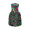 2008 Runway Oscar de la Renta Strapless Ruffle Tiered Dress