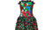2008 Runway Oscar de la Renta Strapless Ruffle Tiered Dress
