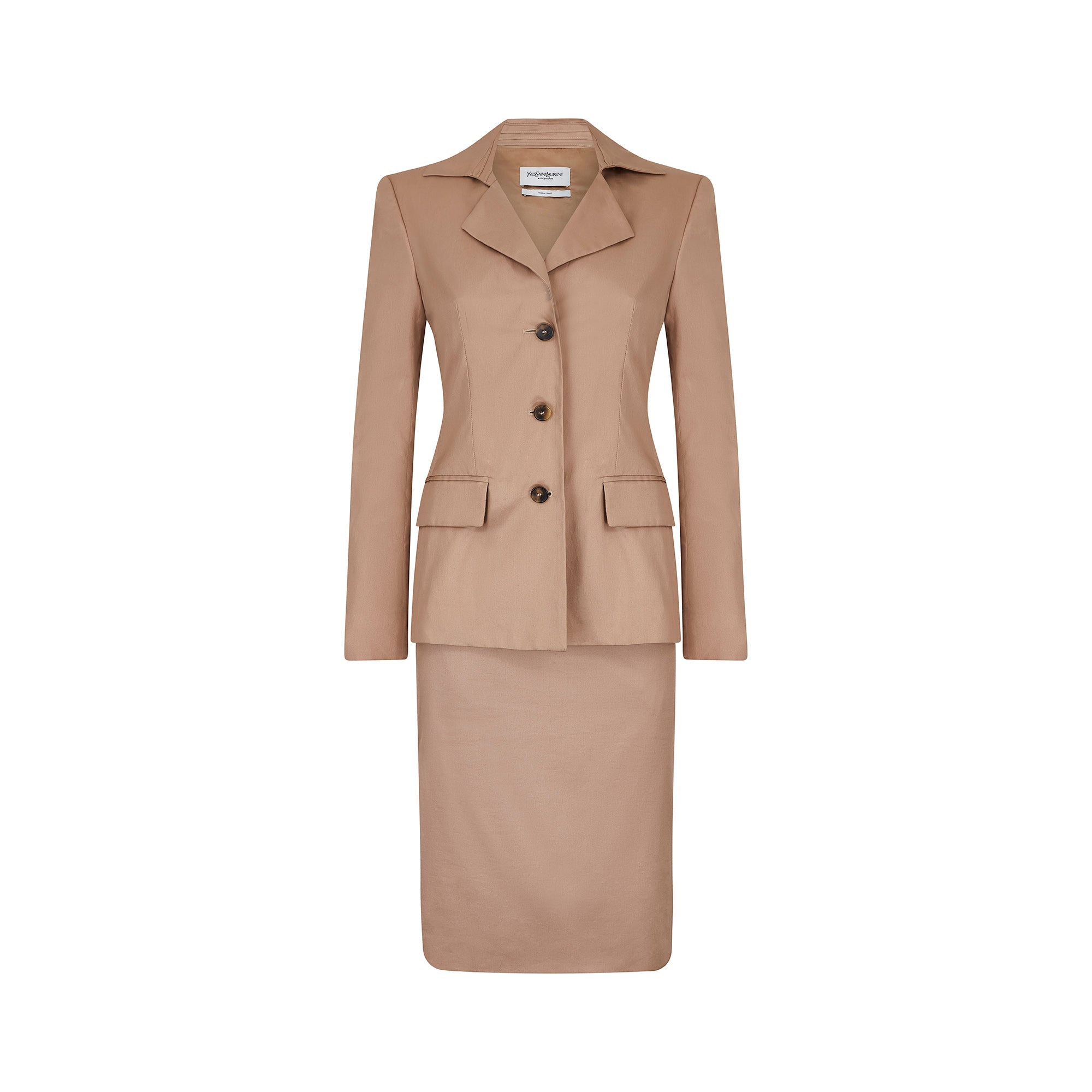 2002 Tom Ford for Yves Saint Laurent Safari Collection Suit