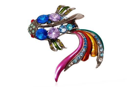Y2K Large Butler and Wilson Koi Fish Brooch